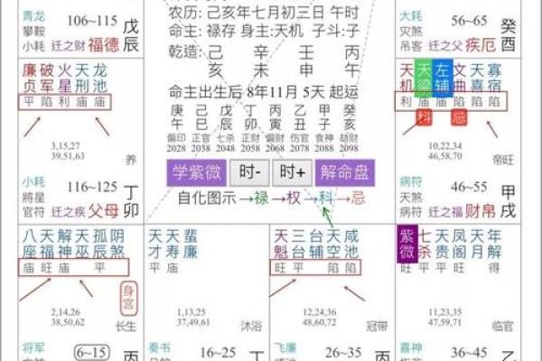 紫微斗数诸星落命宫之：左辅星、右弼星详解