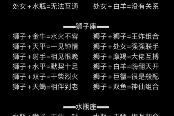 有成双成对出现的星座吗