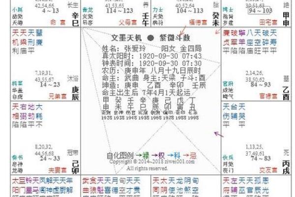 腾讯紫微命盘免费算命