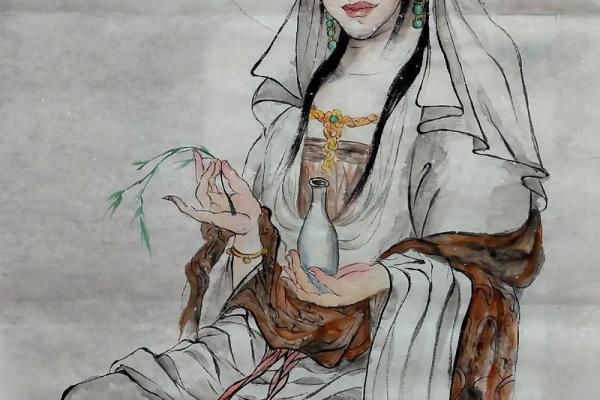 观音灵签水墨81
