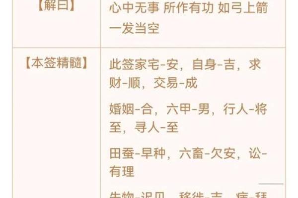 天后灵签十五签