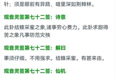 解读观音灵签第98签