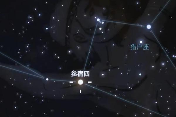 猎户座中最亮的星是哪颗星座