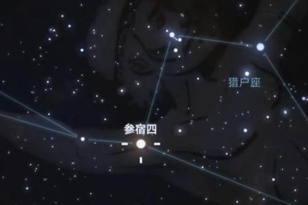 猎户座中最亮的星是哪颗星座