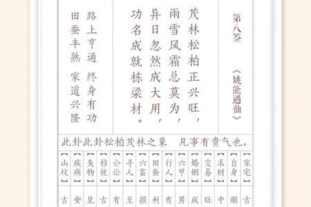 从观音菩萨灵签
