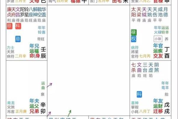 紫薇斗数天月星