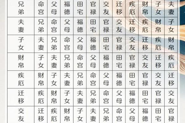 紫薇斗数术语逢