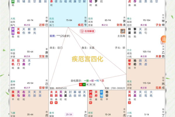 紫薇斗数里的四煞