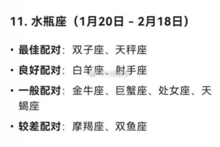适合结婚的星座配对表最新