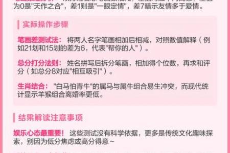 姓名配对爱情测试打分免费 姓名测试爱情缘分配对？