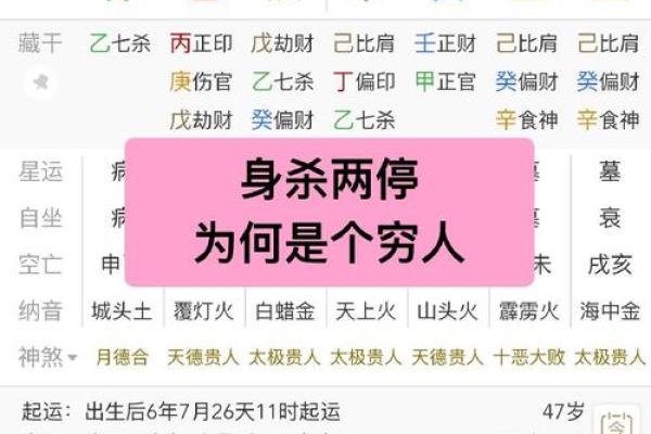 八字无官杀代表的意思有哪些呢