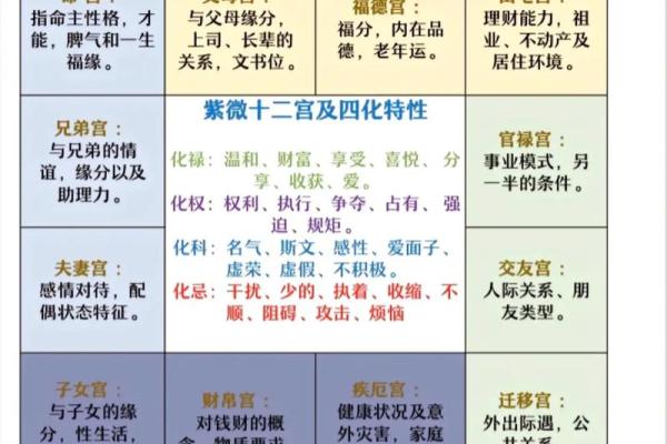 紫微斗数之:十二宫位 紫微斗数之:十二宫位