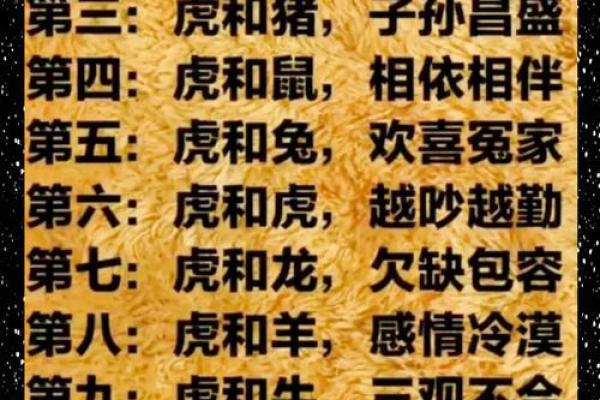 属虎和属牛的配对可行吗