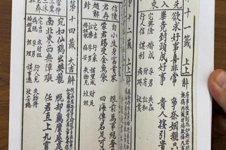 观世音灵签由来