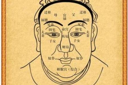 有关印堂面相算命图解