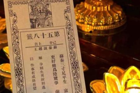 解州关帝灵签解签33签