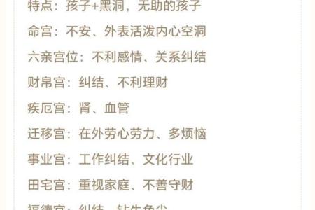 紫薇斗数之巨门