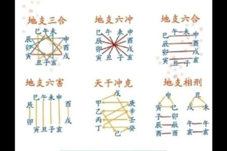 八字十二地支三合六合详细解说
