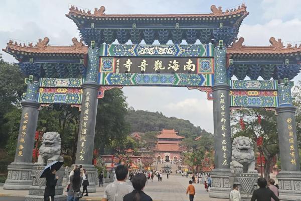 佛山南海观音开库日容桂德庆龙母庙