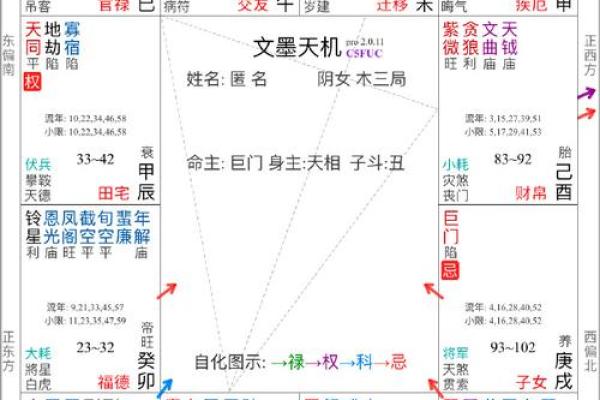 飞廉紫薇斗数流年
