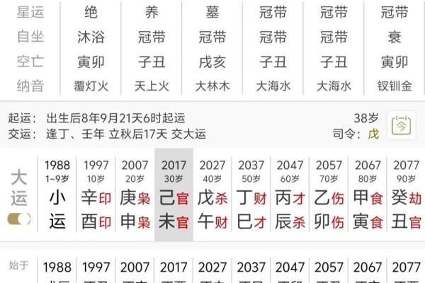 看命运八字