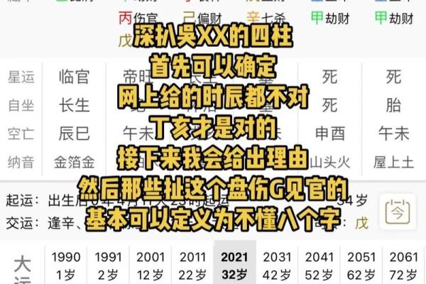看命运八字
