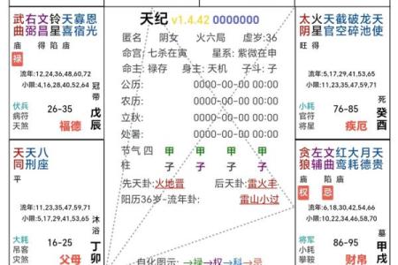 紫薇斗数命盘怎么看