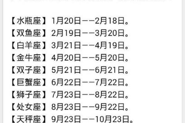 阴历生日对应星座准吗