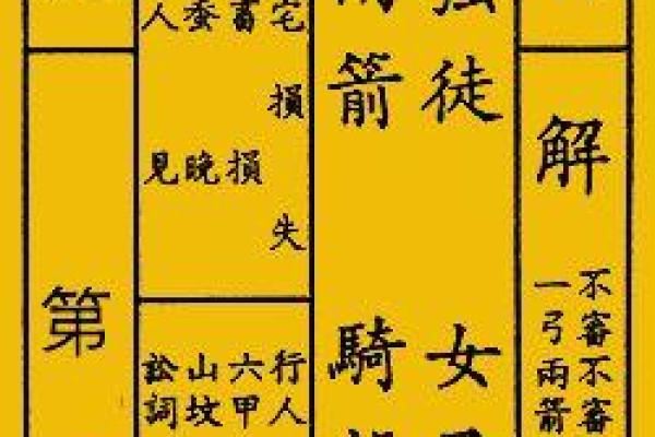 龙母灵签解签大全9签