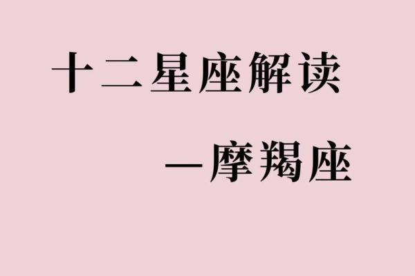 哪个星座能进入摩羯座内心的感觉