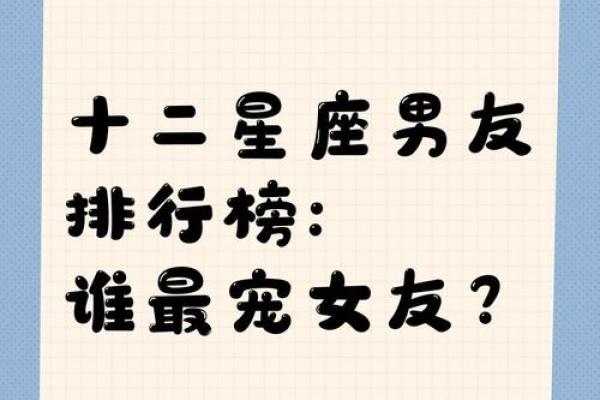 盘点十二星座最佳女友排行榜