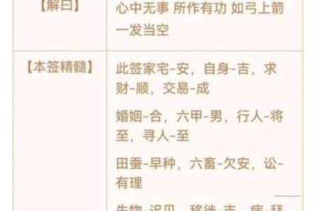 观音灵签解签29工作
