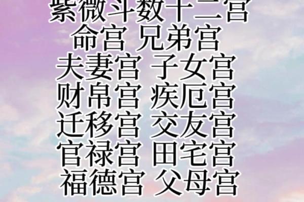 紫薇斗数看对宫