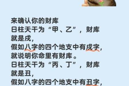 命中八字财库查询