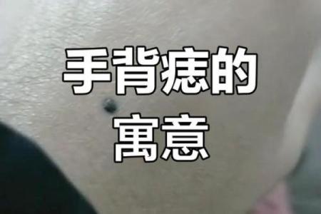 背上的痣图解算命