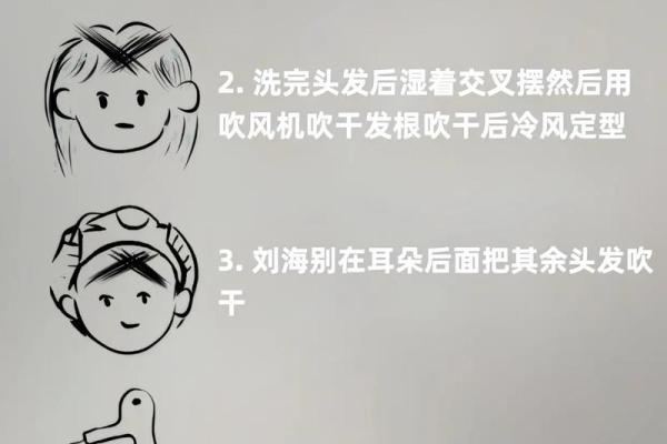 八字刘海怎么弄