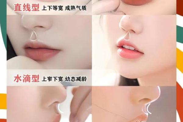 人中八字型