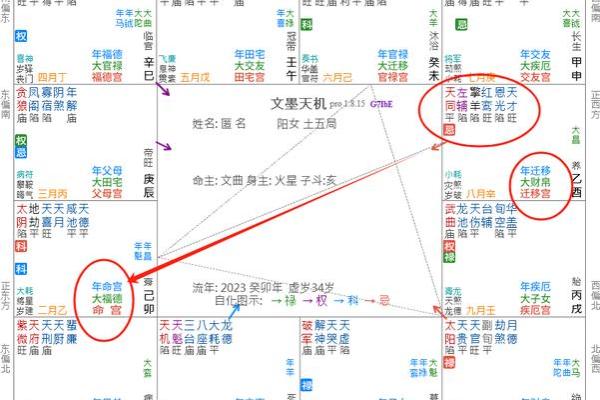 2紫薇斗数命宫