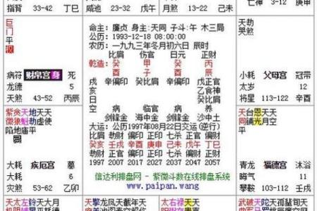 紫薇斗数不成命格