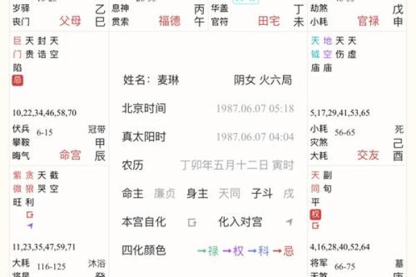 免费查紫薇星盘入宫是什么意思