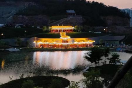 讲究地形风水的晋陵