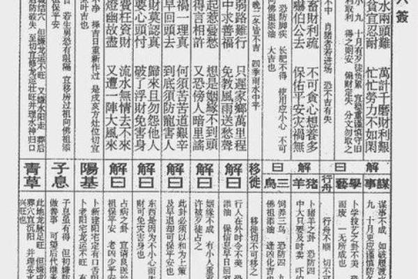 关帝灵签签解签43