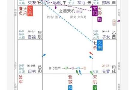 紫薇斗数对宫化入