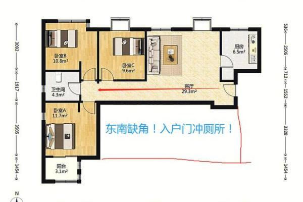 风水不好的户型