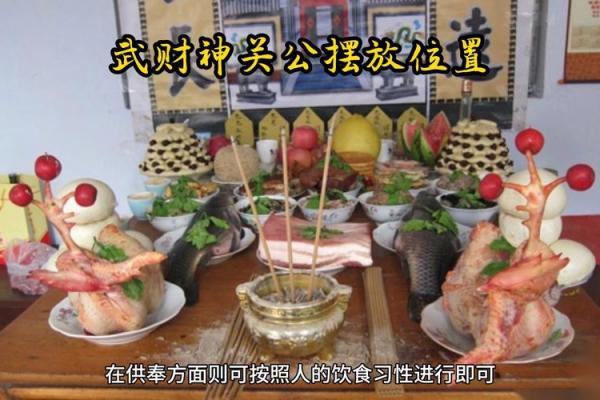 观音财神关公摆放位置图