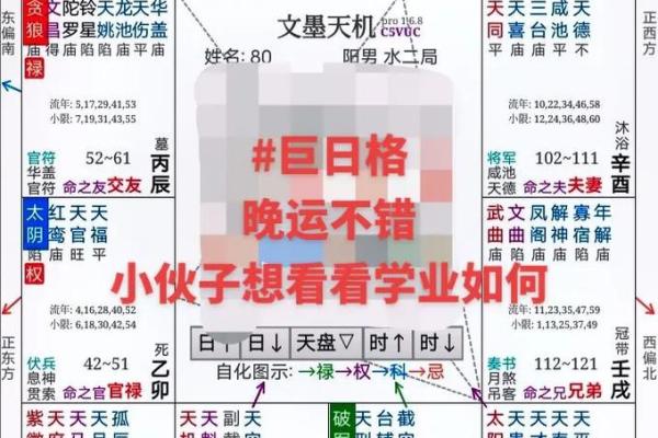 紫薇斗数断学业