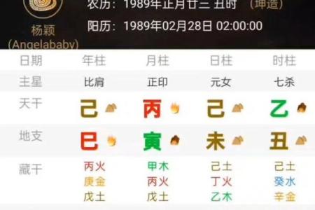 丑时对应的八字是什么