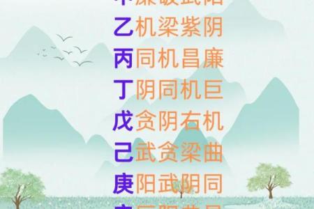紫薇斗数四煞星
